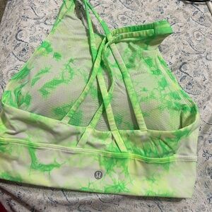 Lululemon sports bra/long lined tank top